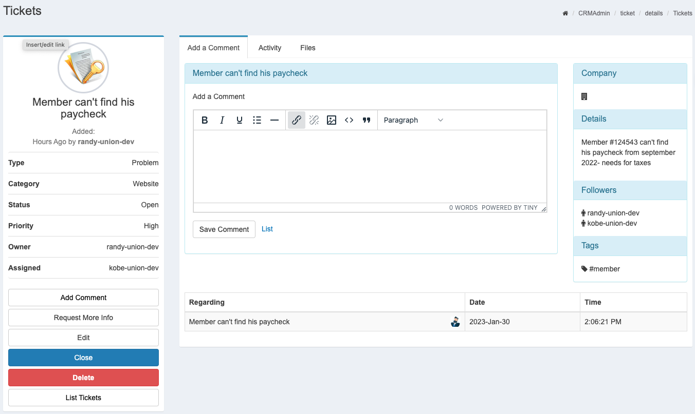 How to Use Ticketing