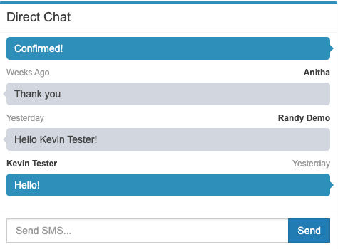 How to Text a Member