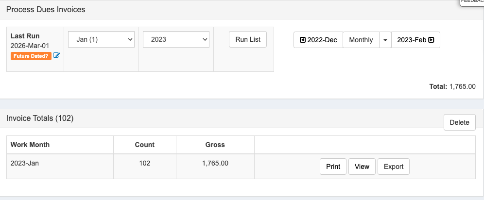 How To Process Monthly, Quarterly, and Yearly Dues